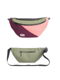 Cypress Green / Aubergine / Blossom Pink