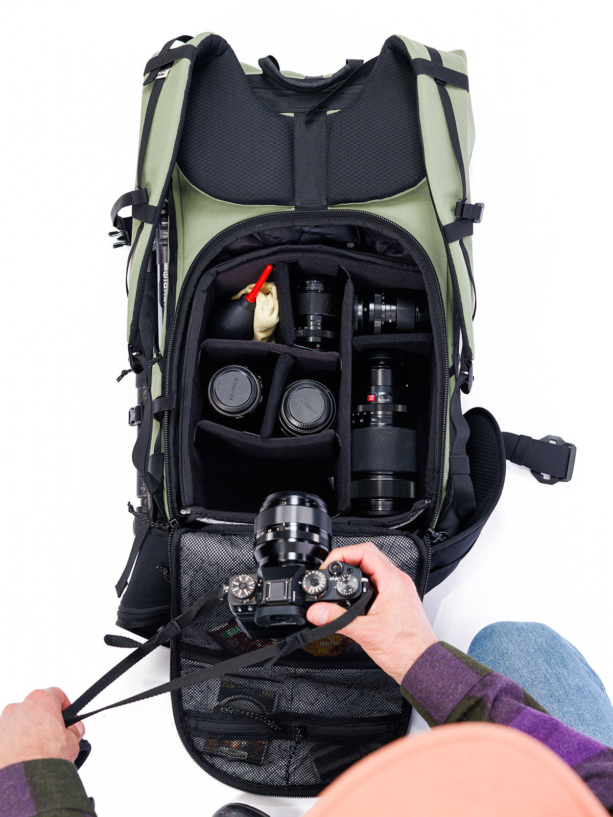 ARAVIS PHOTO CASE Kameraeinsatz