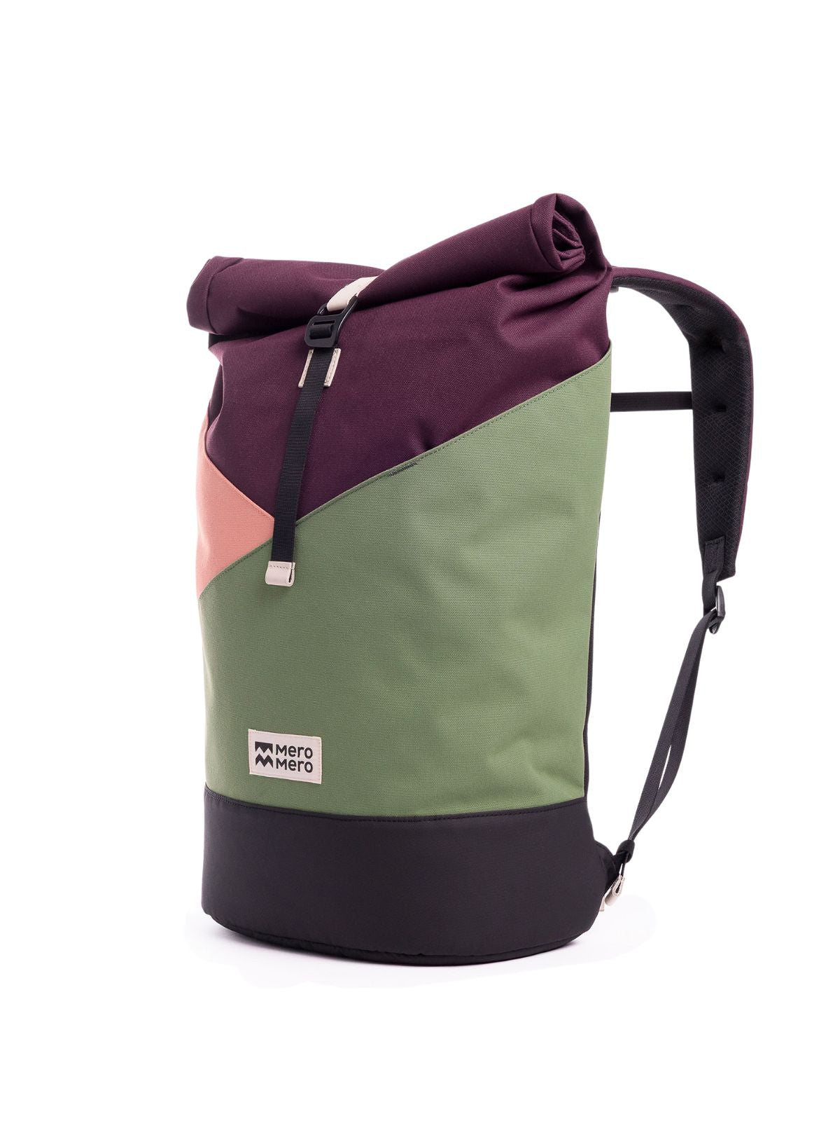 Aubergine / Blossom pink / Cypress Green