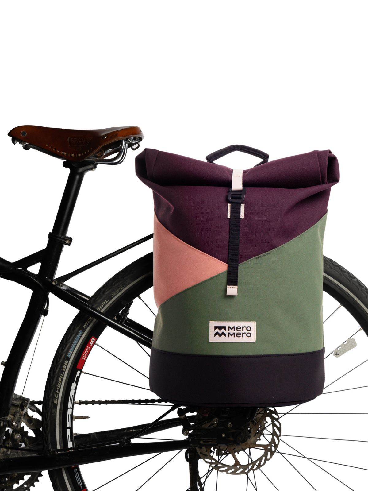 Aubergine / Blossom pink / Cypress Green